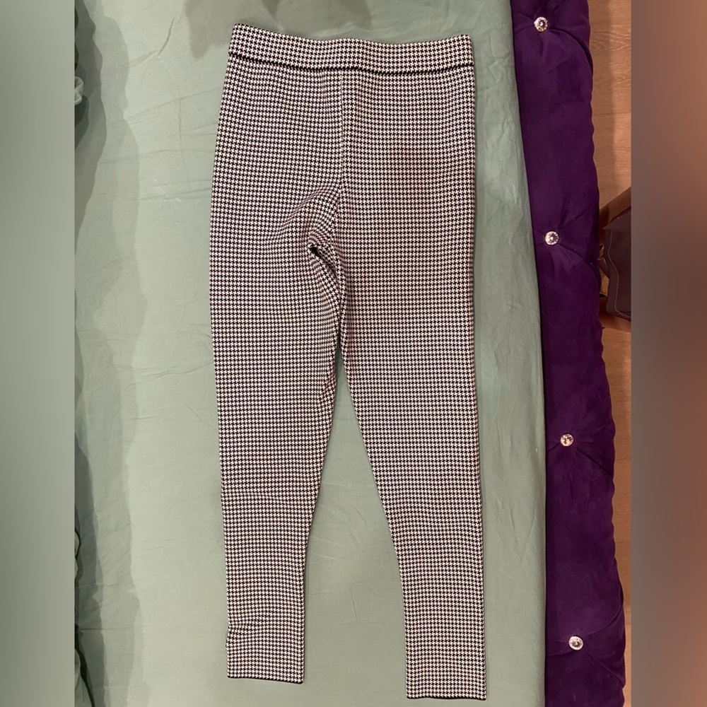 BCBG MAXAZRIA Black/White Pants/Leggings - Size XS